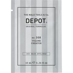 Milk Shake Depot, 300 Hair Stylings No. 308, UV Filter, Hair Styling Gel, For Volume, Medium Hold, 10 ml For Men