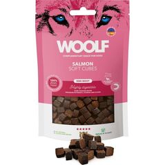 WOOLF  Przysmak dla psa Woolf Soft Cubes Salmon Monoprotein 100g