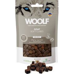 WOOLF  Przysmak dla psa Woolf Soft Cubes Goat Monoprotein 100g