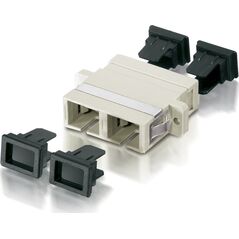 Adapter AV Equip Equip 156145 adapter światłowodowy SC 12 szt. Beżowy