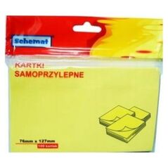 Post-it Karteczki samoprzylepne 76x127mm 100szt