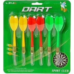 Teka Strzałki do dart 6szt