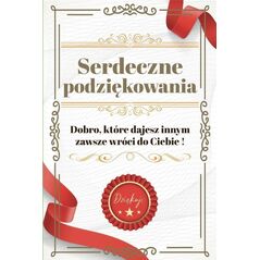 Teka Karnet Podziękowania