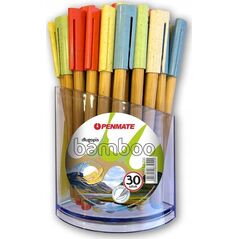 Teka Długopis Bamboo BP-102 mix (30szt) PENMATE