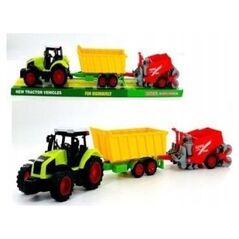Gazelo Traktor z maszynami rolniczymi