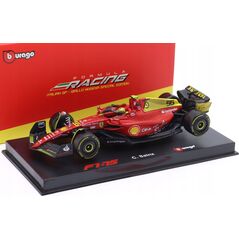 Bburago Ferrari Racing F1-75 Italian GP 2022 #55 BBURAGO