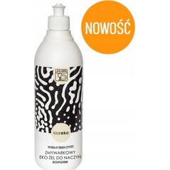 Klareko Klareko, Zmywarkowy Eko Żel do naczyń ZeroWaste, 900ml