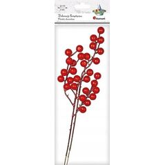 Titanum Gałązki jarzębiny 85x320mm czerwone 2szt