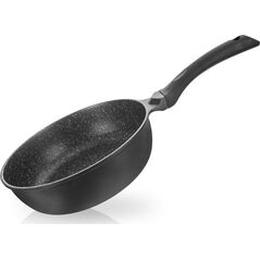 Patelnia Orion Patelnia granitowa głęboka wysoka GRANDE 28 cm