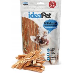 IdeaPet IdeaPet O! Paluszki z łososiem i białą rybą 70g
