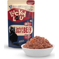Lucky Lou Lucky Lou Senior Karma Dla Kota Drób Wołowina 125g