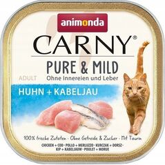 Animonda Carny Animonda Carny Pure & Mild Kurczak + Dorsz tacka 100g