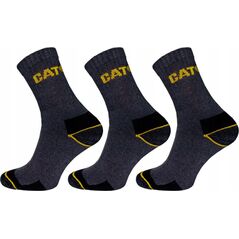 CAT Male socks CAT DYP597 gray 41/45 3pr