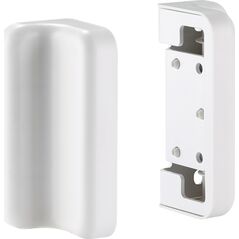 InLine InLine® Slatwall mounting bracket for wall bracket Panel, white, 2pcs. pair