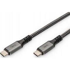 Kabel USB Digitus USB-C - USB-C 3 m Czarny (DB-300443-030-S)