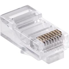 Wtyk telefon. RJ45 8P 8C(drut)