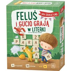 Nasza Księgarnia Gra Feluś i Gucio grają w literki