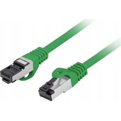 Lanberg Patchcord Lanberg S/FTP kat.8.1 0,5m LSZH CU fluke passed zielony