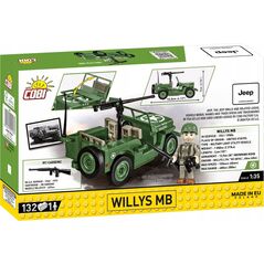 Cobi Klocki Willys MB 132 elementy