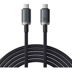Kabel USB Baseus USB-C - USB-C 1.5 m Czarny (BSU4925)