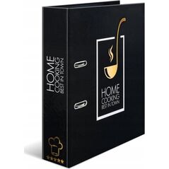 Herma Herma Recipe Folder  black Home Cooking DIN A4        19668