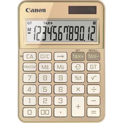 Canon KS-125KB kalkulator Komputer stacjonarny Podstawowy kalkulator Złoto
