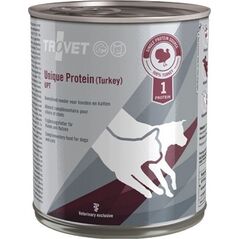 Trovet Trovet Unique Protein UPT Indyk dla psa i kota puszka 800g