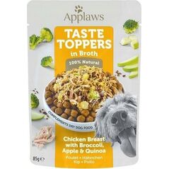 Applaws Applaws Taste Toppers Saszetka dla psa - kurczak, brokuł, jabłko i ryż w sosie 85g