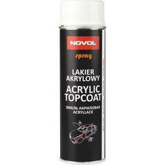 Novol SPRAY ACRYL TOPCOAT BIAÅY POÅYSK 500 ML