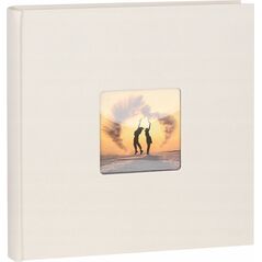 Walther Walther Design Gmbhco Albumas WALTHER FA-208-W Fun cream baltas 30x30/100 psl, balti lapai | kampučiai/lipdukai | knyginio rišimo | viršelyje keičiama nuotrauka