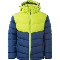 Bejo Dziecięca kurtka zimowa pikowana Bejo Baldey Ii Kdb estate blue/lime green rozmiar 110