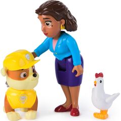 Figurka Spin Master Zestaw figurek Psi Patrol Rubble i burmistrz Goodway