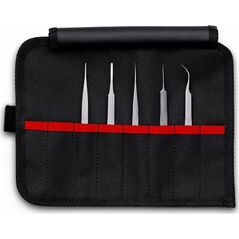 Knipex KNIPEX Precision Tweezers Set 5 pieces