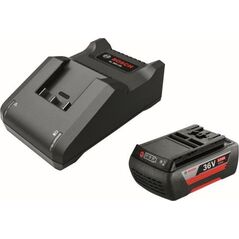 Bosch Bosch starter set 36V (GBA 36V 2.0Ah + AL 36V-20), charger (black, 36V POWER FOR ALL, battery + charger)