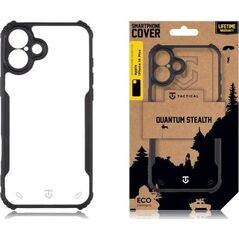 Tactical Tactical Quantum Stealth Cover for Apple iPhone 16 Plus Clear/Black standard