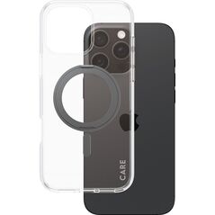 PanzerGlass CARE Case Feature Black Kickstand  MagSAFE  iPhone 24 6.9" Pro