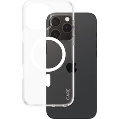 PanzerGlass CARE Case Flagship White MagSAFE  iPhone 24 6.9" Pro