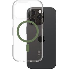 PanzerGlass CARE Case Flagship Green MagSAFE  iPhone '24 6.3" Pro