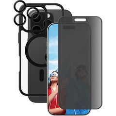 PanzerGlass CARE Flagship 3-in-1 Privacy  iPhone '24 6.3" Pro