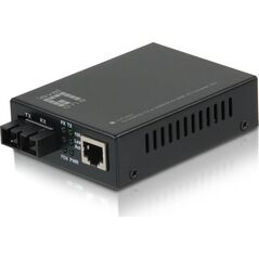 Konwerter światłowodowy LevelOne LevelOne FVT-2001 konwerter sieciowy 100 Mbit/s 1310 nm Multifunkcyjny Czarny