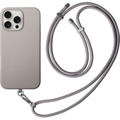 Uniq UNIQ etui Coehl Creme iPhone 16 Pro Max 6.9" Magnetic Charging szary/taupe grey