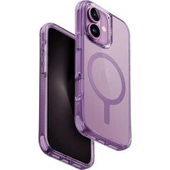 Uniq UNIQ etui Combat iPhone 16 Plus 6.7" Magclick Charging różowy/grape pink
