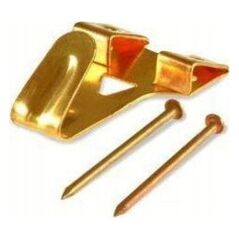 Suki PICTURE HOOK PLAT 3/2 HOLES 31X20/6PCS