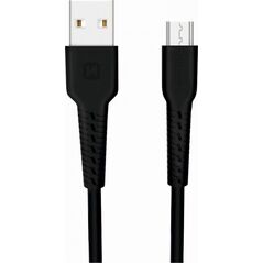 Kabel USB Swissten Swissten Basic Fast Charge 3A Micro USB Datu un Uzlādes Kabelis 1m Melns