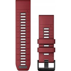 Garmin Garmin QuickFit-Armband 26 mm Silikon Marsala/Graphit