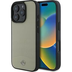 Mercedes Mercedes MEHMP16X23RBARE iPhone 16 Pro Max 6.9" beżowy/beige hardcase MB Textured and Plain Leather MagSafe