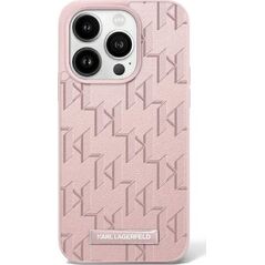 Karl Lagerfeld Karl Lagerfeld KLHMP16XPKHPORPP iPhone 16 Pro Max 6.9" różowy/pink hardcase Hot Stamp Magsafe