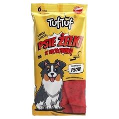 BULT TUF TUF Przysmak Dla Psa Żelki Paski Z Wołowiną 6szt