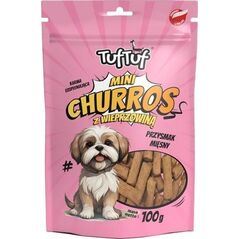 BULT TUF TUF Przysmak Dla Psa Mini Churros z Wieprzowiną 100g