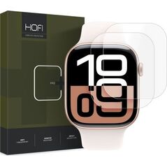 Hofi FOLIA HYDROŻELOWA HOFI HYDROFLEX PRO+ 2-PACK APPLE WATCH 10 (42 MM) CLEAR